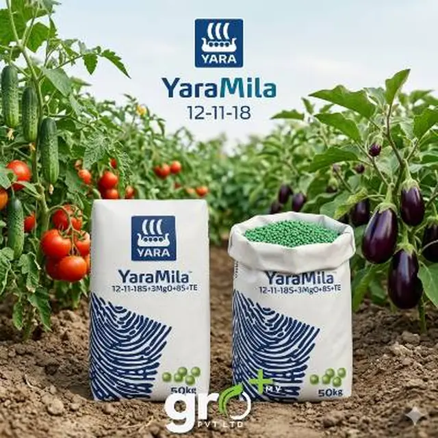 YaraMila 12-11-18 +3MgO +8S +TE — 50 kg — Yara compound NPK 12-11-18 with magnesium, sulphur and trace elements in a 50 kg bag